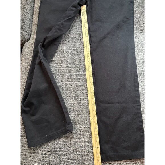 Lee Men's Black Straight-Leg Jeans 34 x 32 Cotton Blend Comfortable E - Picture 5 of 7